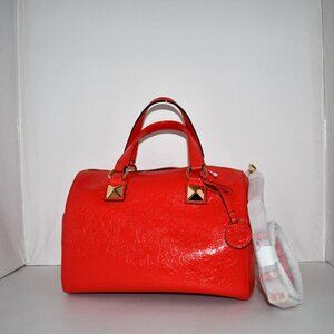 Michael Kors Grayson Medium Duffle Satchel Bag Burnt Sienna #30R5GGYS6L NWT